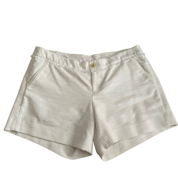 Lilly Pulitzer Pants - Lilly Pulitzer Callahan Party Short White size 12